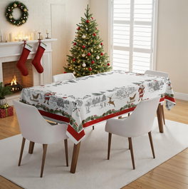 Hermia Mantel Winter Wonderland Multicolor 160 x 220 cm